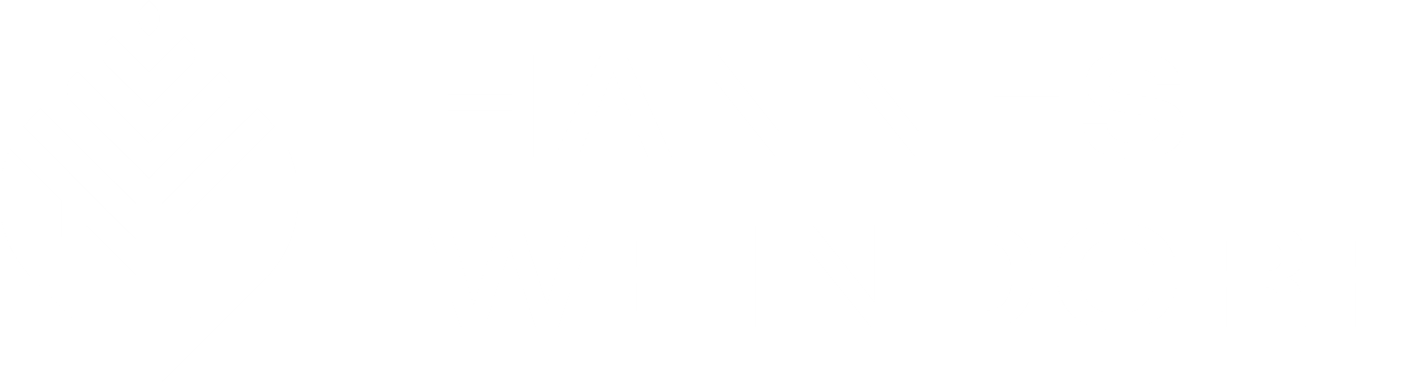 Logo von Hannes Weindorf in weiß